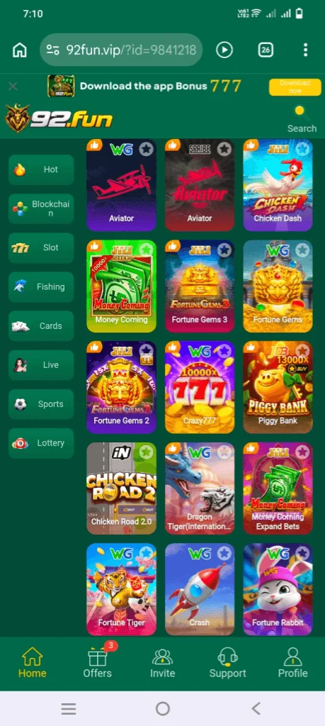 92 FUN Game
