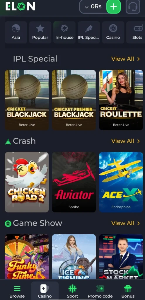 ElonBingo Game