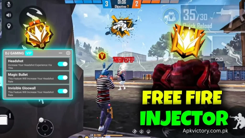 Free Fire Injector