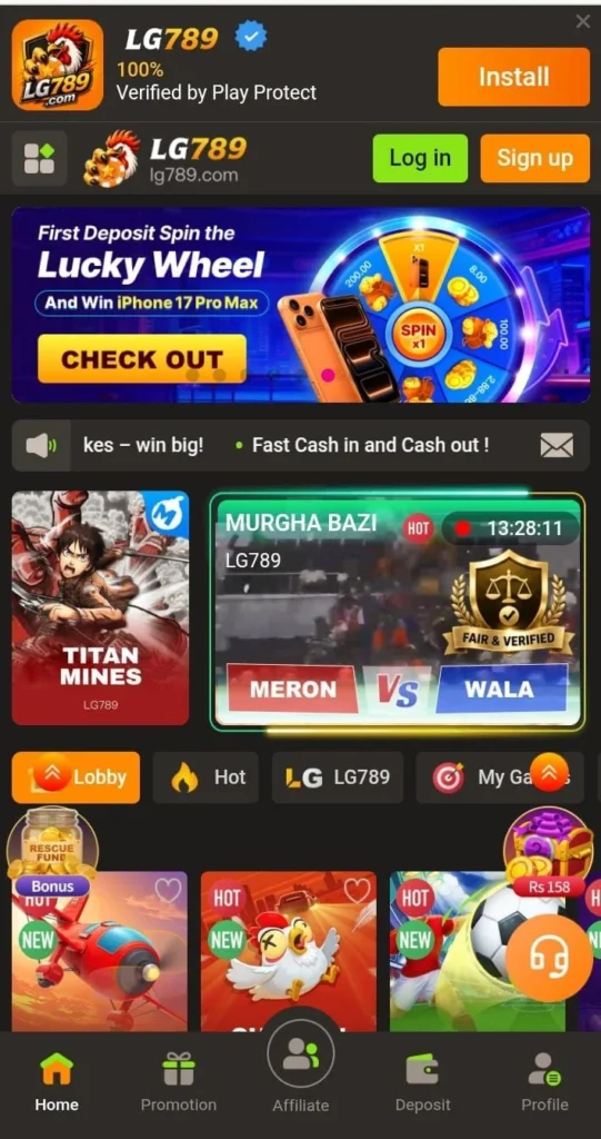 LG789 Game