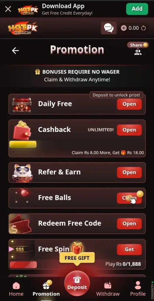 HOTPK Game