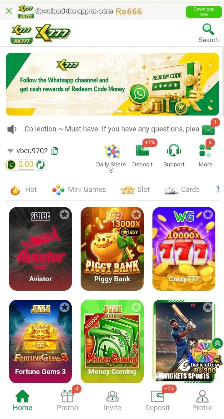 XK777 Game