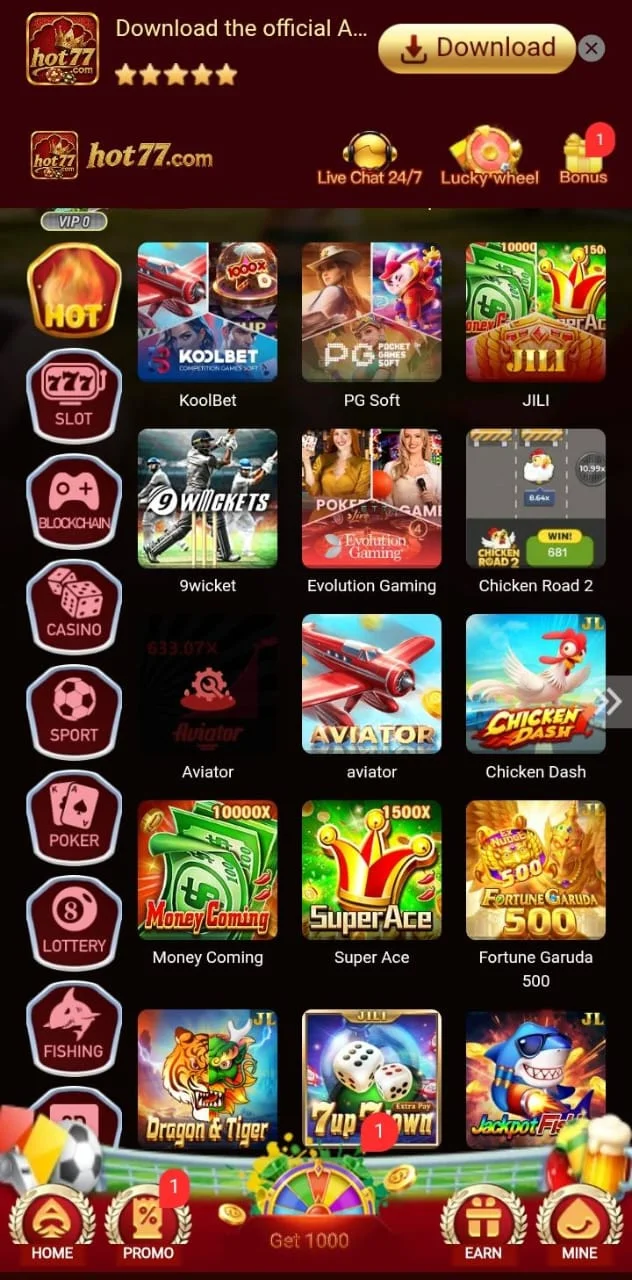HOT77 Game
