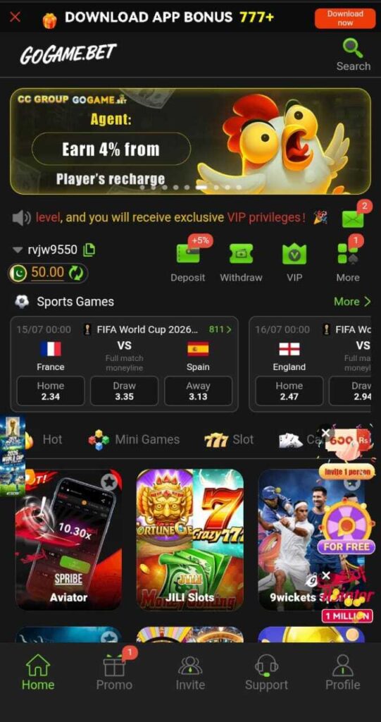 GOGame Bet