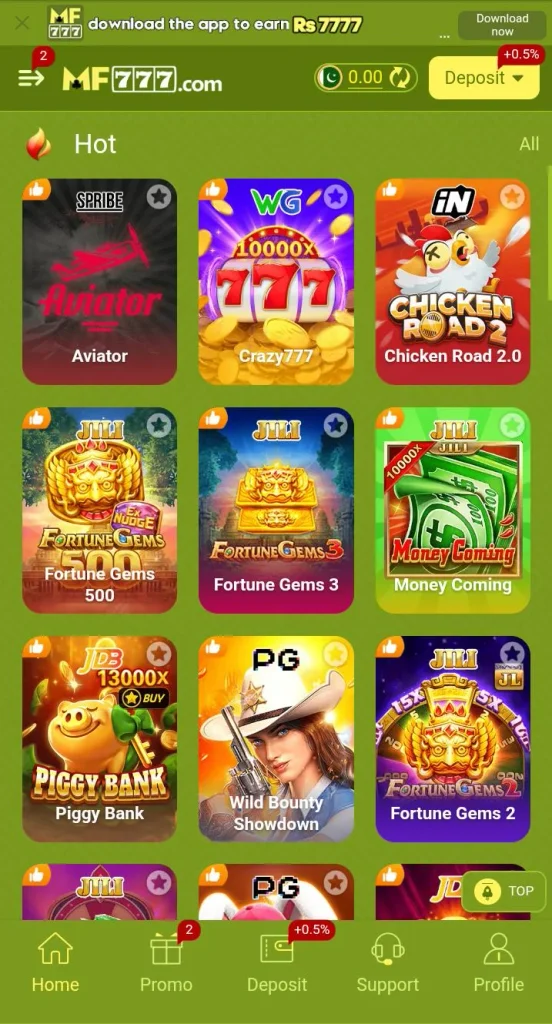 MF777 Game