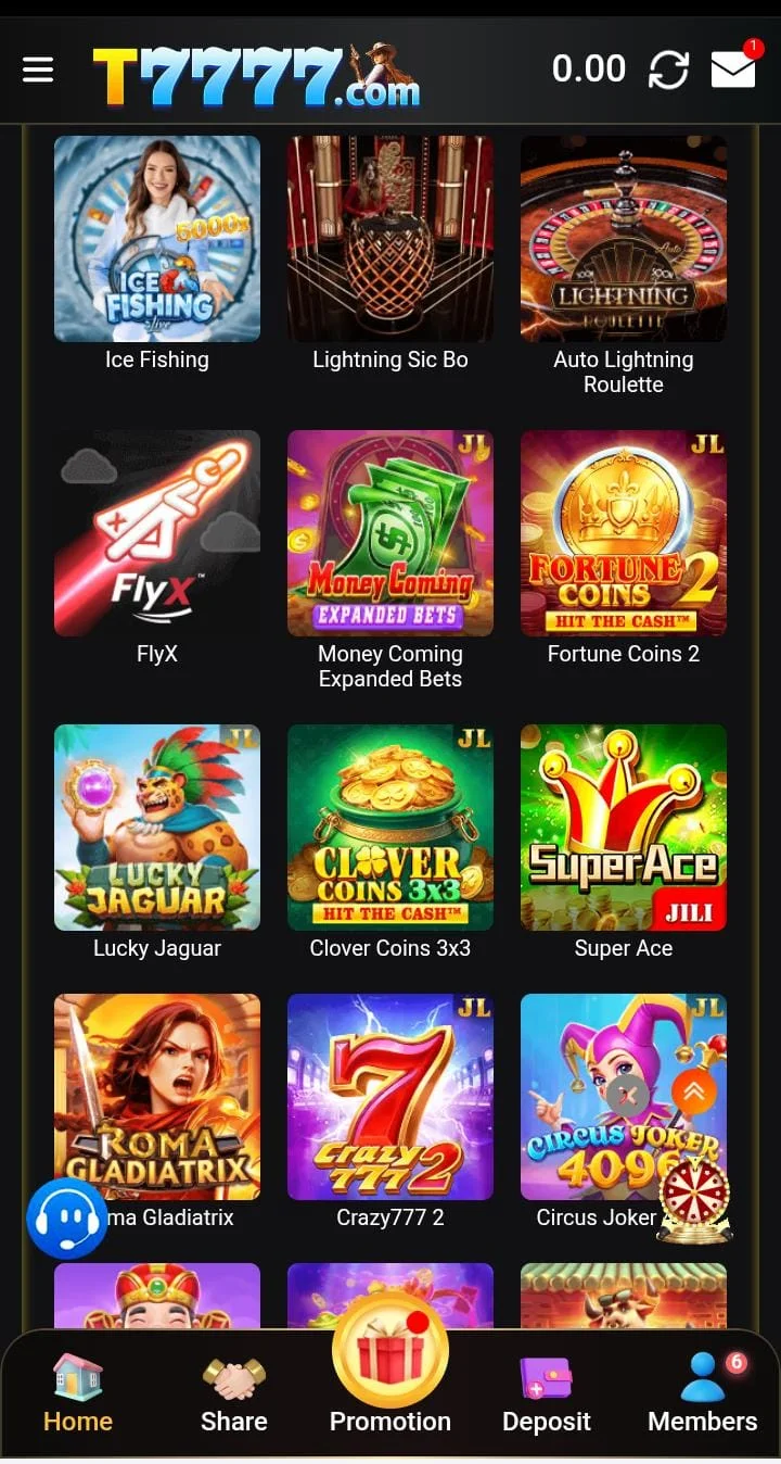 T7777 Game